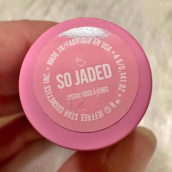 NIB Jeffree Star So Jaded Velvet Trap Lipstick Full Size 4g - Picture 5 of 9